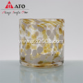 Simplicity Color dot hand-blownglass cup Water Juice Glass